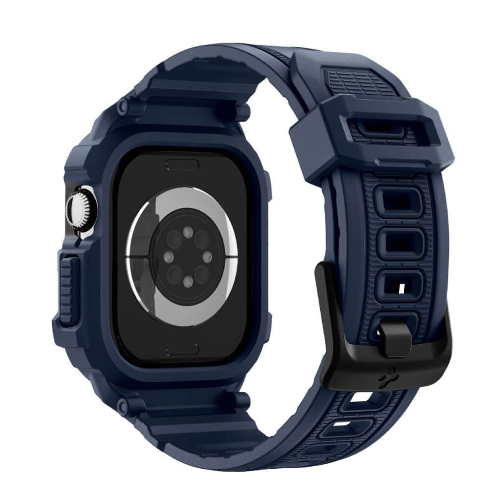 Spigen - Rugged Armor Pro V2 - Apple Watch 10 42mm / Watch 11 42mm - Navy Blue - Image 3