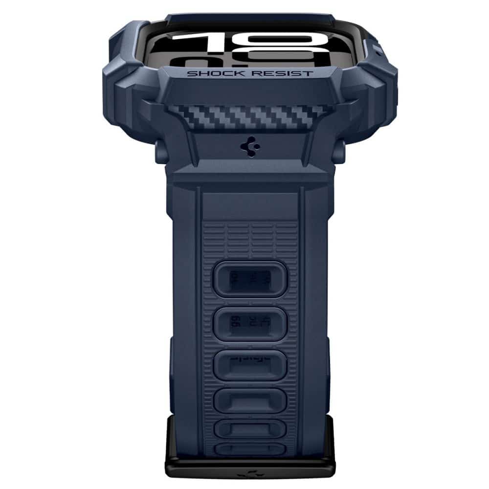 Spigen - Rugged Armor Pro V2 - Apple Watch 10 42mm / Watch 11 42mm - Navy Blue - Image 7