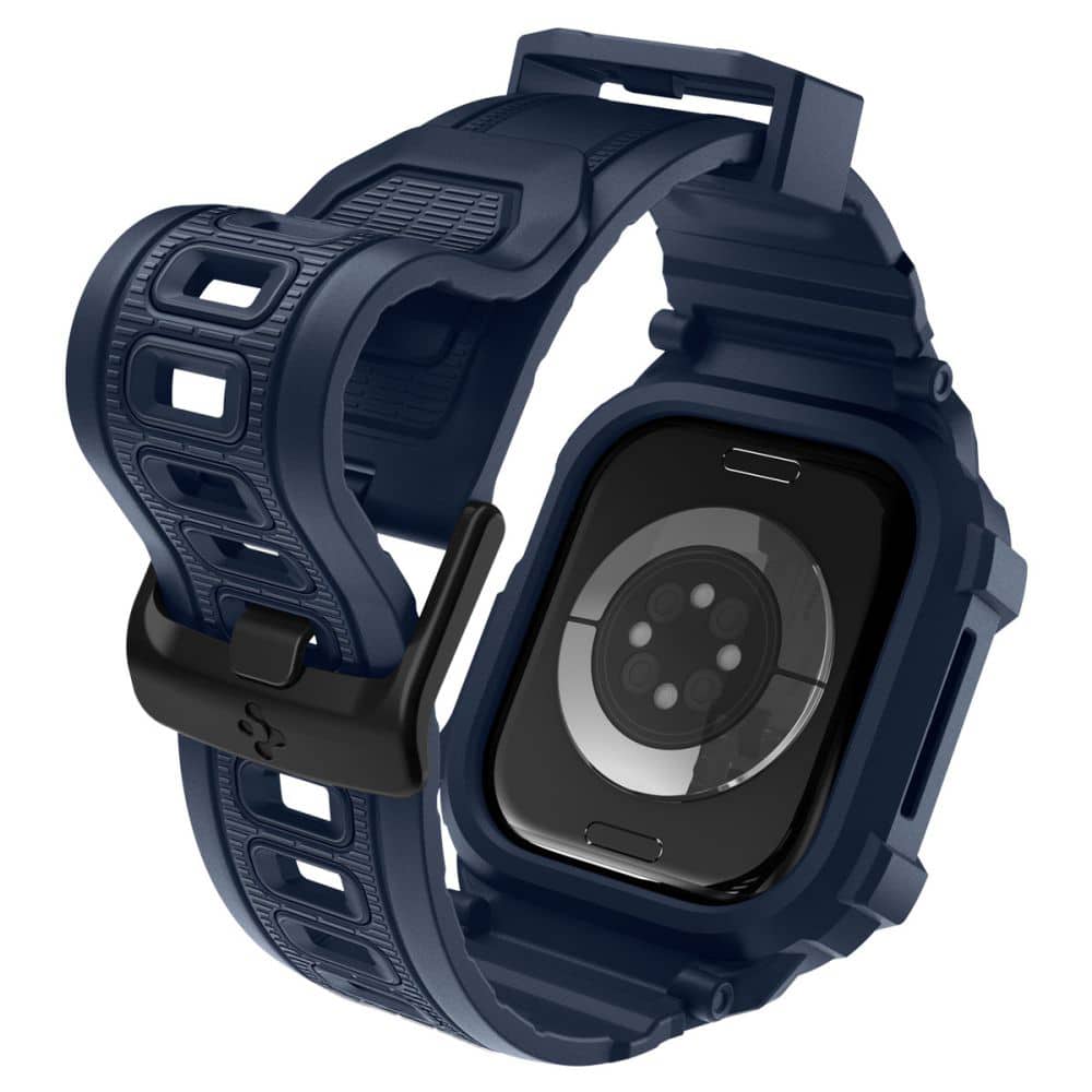 Spigen - Rugged Armor Pro V2 - Apple Watch 10 42mm / Watch 11 42mm - Navy Blue - Image 6