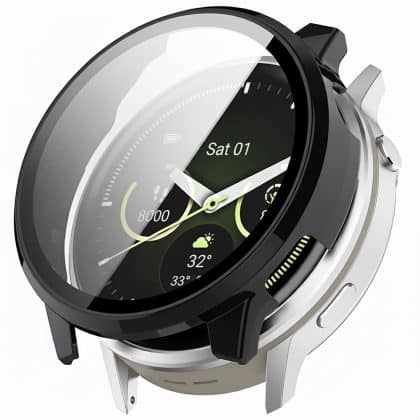 Techsuit - Defense360 Pro + Θήκη Οθόνης - Garmin Venu 4 45mm - Μαύρο