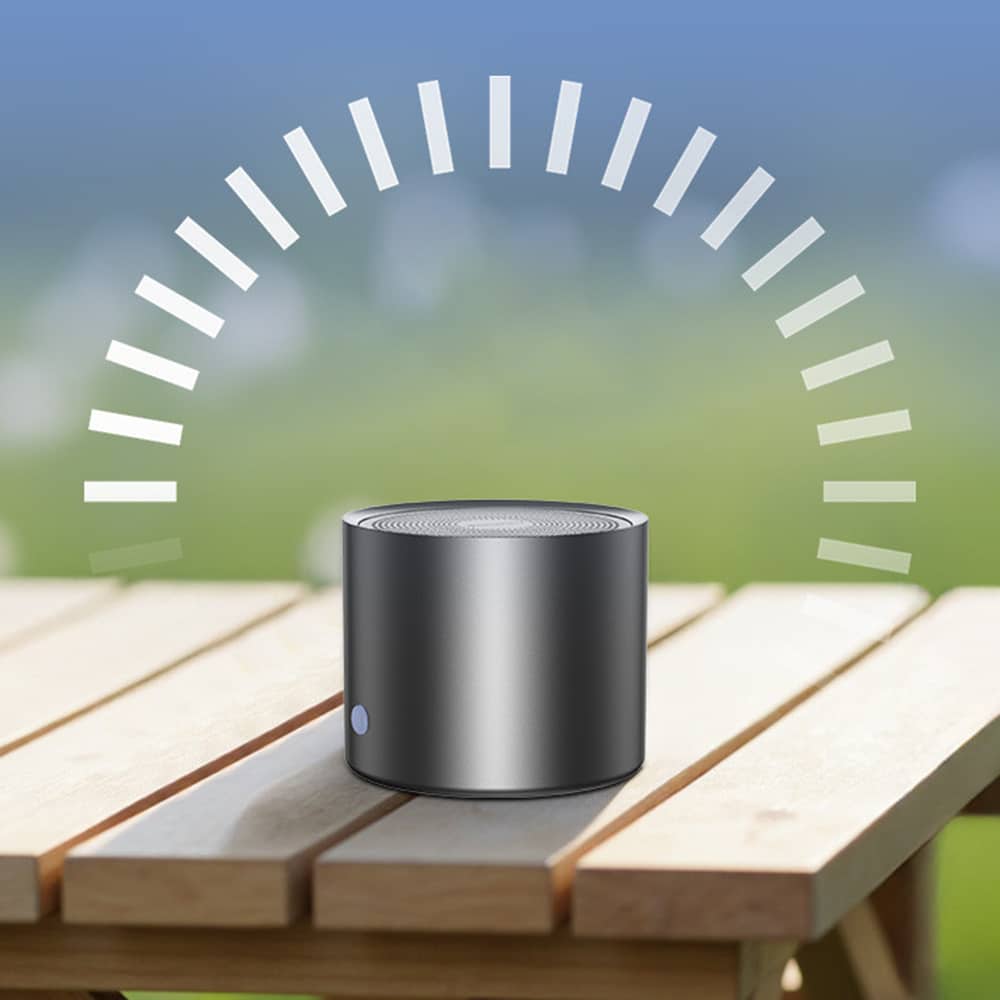 Yesido - Ασύρματο Ηχείο (ysw30) - Bluetooth 5.0, Διαφράγμα Μπάσου, Υπερ Μικρό Μέγεθος, Ipx5 Αδιάβροχο, Type-C, 700mah - Μαύρο - Image 4
