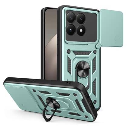 Techsuit CamShield Series - θήκη για Xiaomi 15T - Πράσινο
