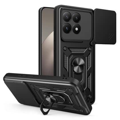 Techsuit CamShield Series - θήκη για Xiaomi 15T - Μαύρο