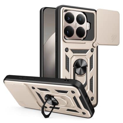 Techsuit CamShield Series - θήκη για Xiaomi 15T Pro - Χρυσό