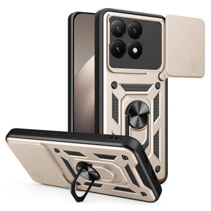 Techsuit CamShield Series - θήκη για Xiaomi 15T - Χρυσό