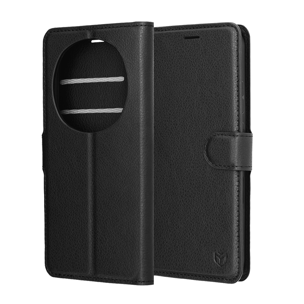 Techsuit Leather Folio - θήκη για Honor Magic8 Pro - Μαύρο - Image 6