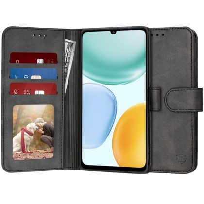Techsuit Diary Book - θήκη για Honor X5c Plus - Μαύρο