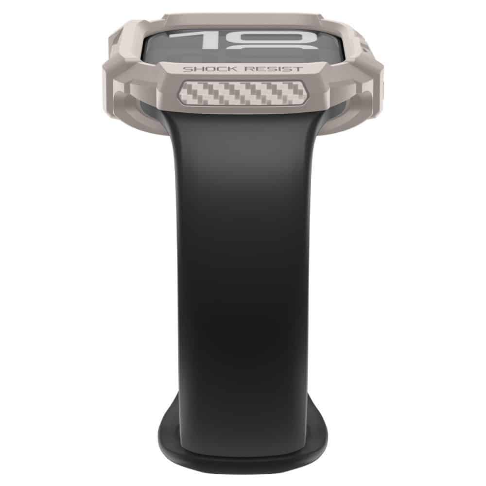 Spigen - Rugged Armor V2 - Apple Watch 10 42mm / Watch 11 42mm - Dune Beige - Image 7