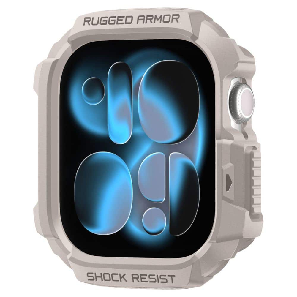 Spigen - Rugged Armor V2 - Apple Watch 10 42mm / Watch 11 42mm - Dune Beige - Image 4