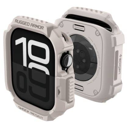 Spigen - Rugged Armor V2 - Apple Watch 10 42mm / Watch 11 42mm - Dune Beige