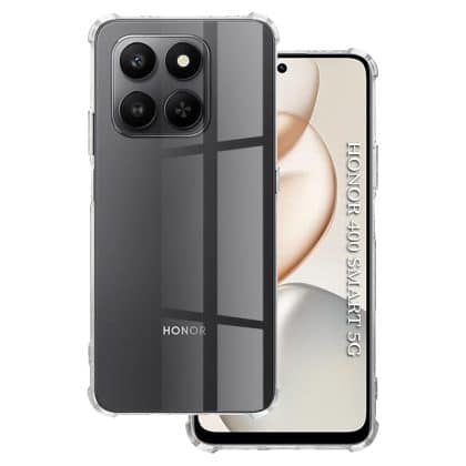 Techsuit Shockproof Clear Silicone - θήκη για Honor 400 Smart - Διάφανο