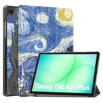Techsuit - Foldpro - Samsung Galaxy Tab A11 Plus / A9 Plus - Starry Night