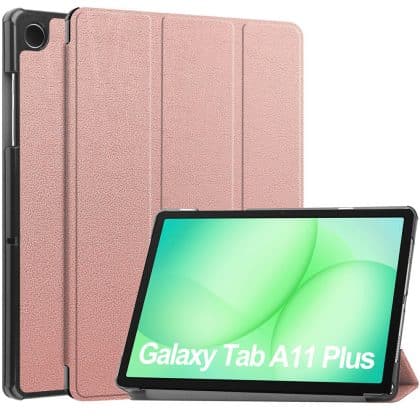 Techsuit - Foldpro - Samsung Galaxy Tab A11 Plus / A9 Plus - Rose Gold