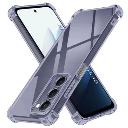 Techsuit Shockproof Clear Silicone - θήκη για Xiaomi Redmi 15 - Μαύρο