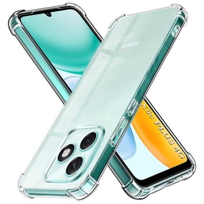 Techsuit Shockproof Clear Silicone - θήκη για Honor X5c Plus - Διάφανο