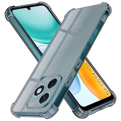 Techsuit Shockproof Clear Silicone - θήκη για Honor X5c Plus - Διάφανο