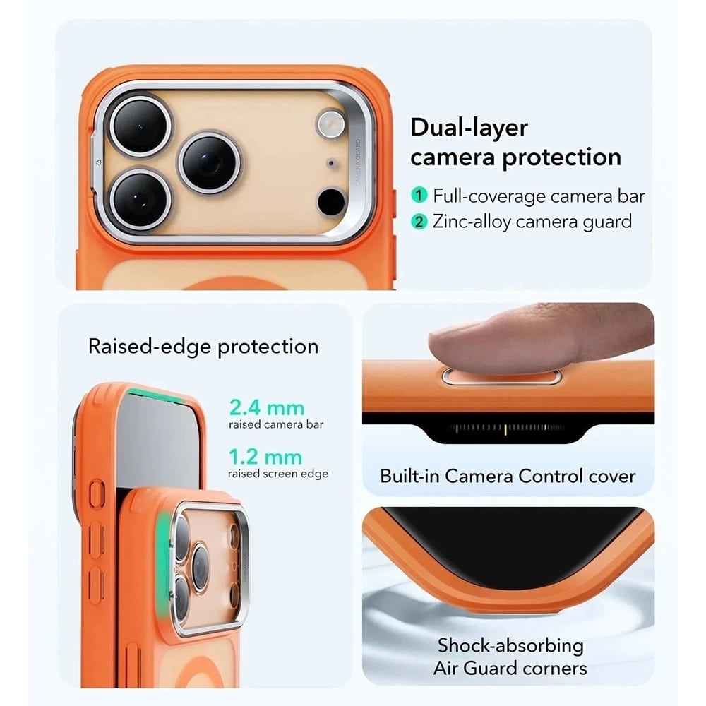 ESR Classic Hybrid HaloLock - θήκη για Apple iPhone 17 Pro Max - Πολύχρωμο - Image 4
