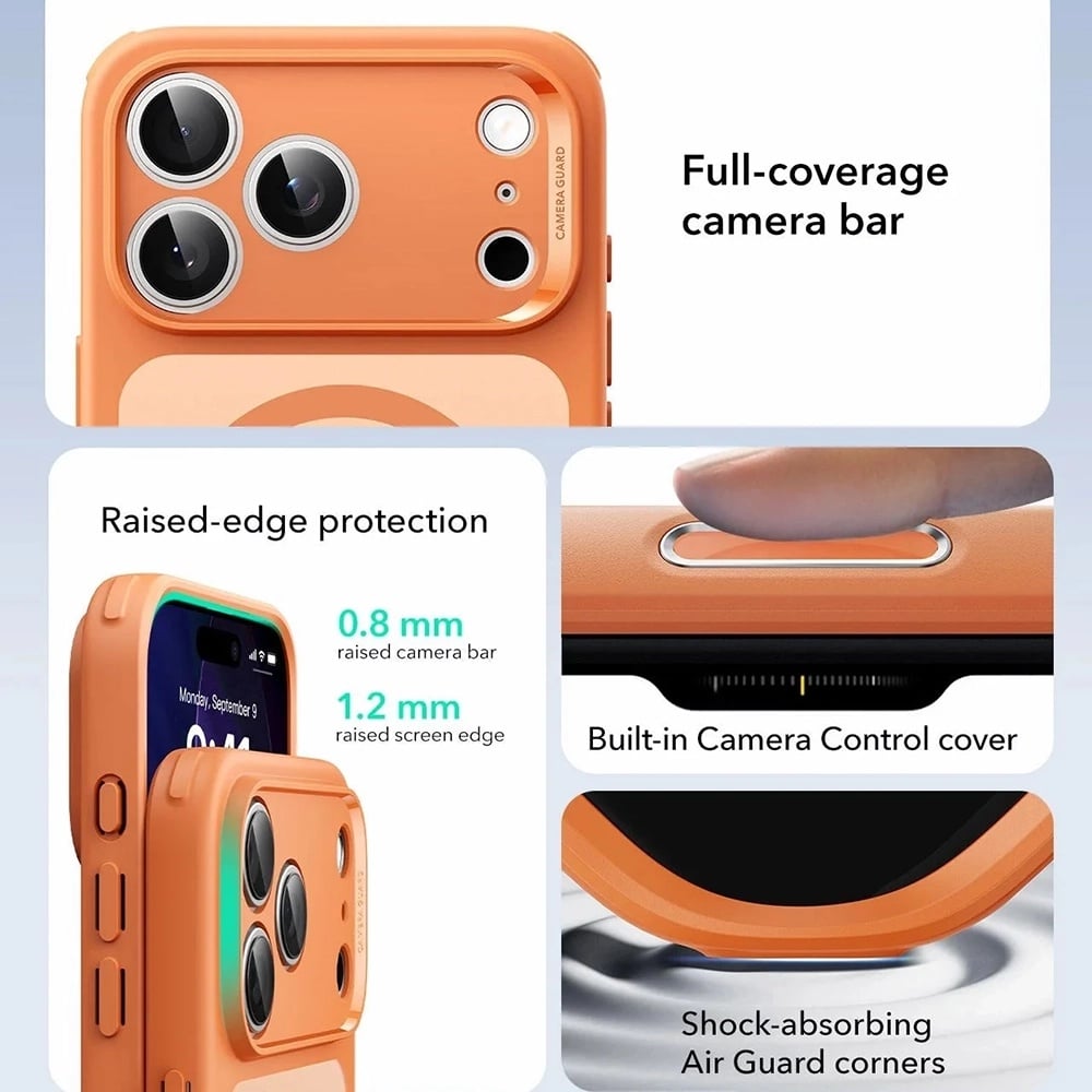 ESR Classic Hybrid HaloLock - θήκη για Apple iPhone 17 Pro - Πολύχρωμο - Image 6