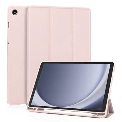 Techsuit - Flex Trifold (with Pencil Holder) - Samsung Galaxy Tab A11 / A9 - Pink