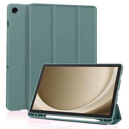 Techsuit - Flex Trifold (with Pencil Holder) - Samsung Galaxy Tab A11 Plus / A9 Plus - Green