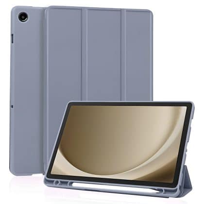 Techsuit - Flex Trifold (with Pencil Holder) - Samsung Galaxy Tab A11 Plus / A9 Plus - Purple
