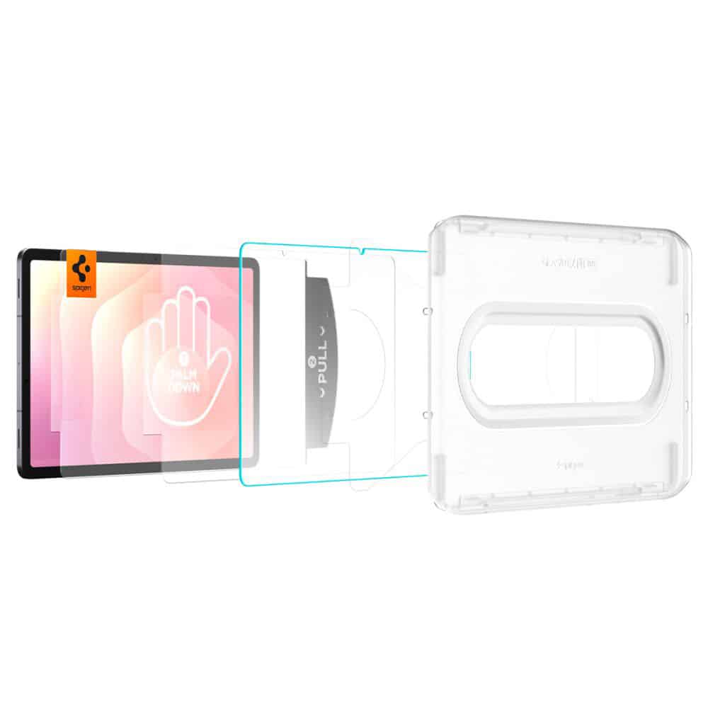 Spigen - Glas.tr Ez-Fit Pro - Samsung Galaxy Tab S11 - Clear - Image 2