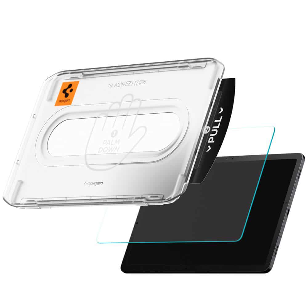 Spigen - Glas.tr Ez-Fit Pro - Samsung Galaxy Tab S11 - Clear - Image 4