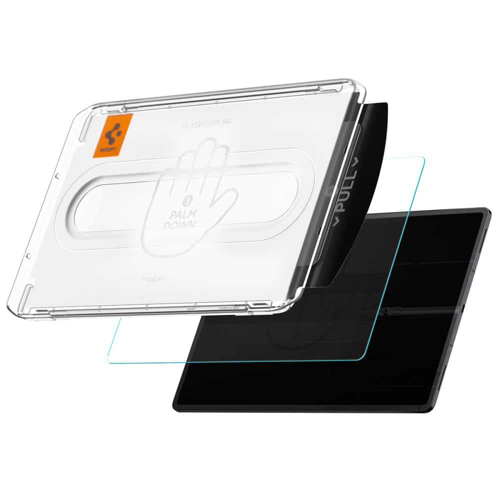 Spigen - Glas.tr Ez-Fit Pro - Samsung Galaxy Tab S11 Ultra - Clear - Image 4