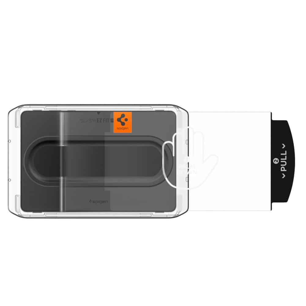 Spigen - Glas.tr Ez-Fit Pro - Samsung Galaxy Tab S11 Ultra - Clear - Image 7