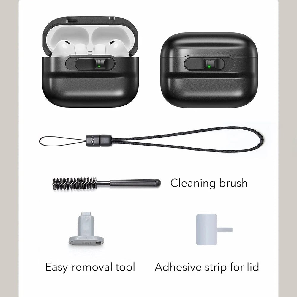 ESR - Pulse Magnetic Flicklock - Apple Airpods Pro 3 - Titanium - Image 7