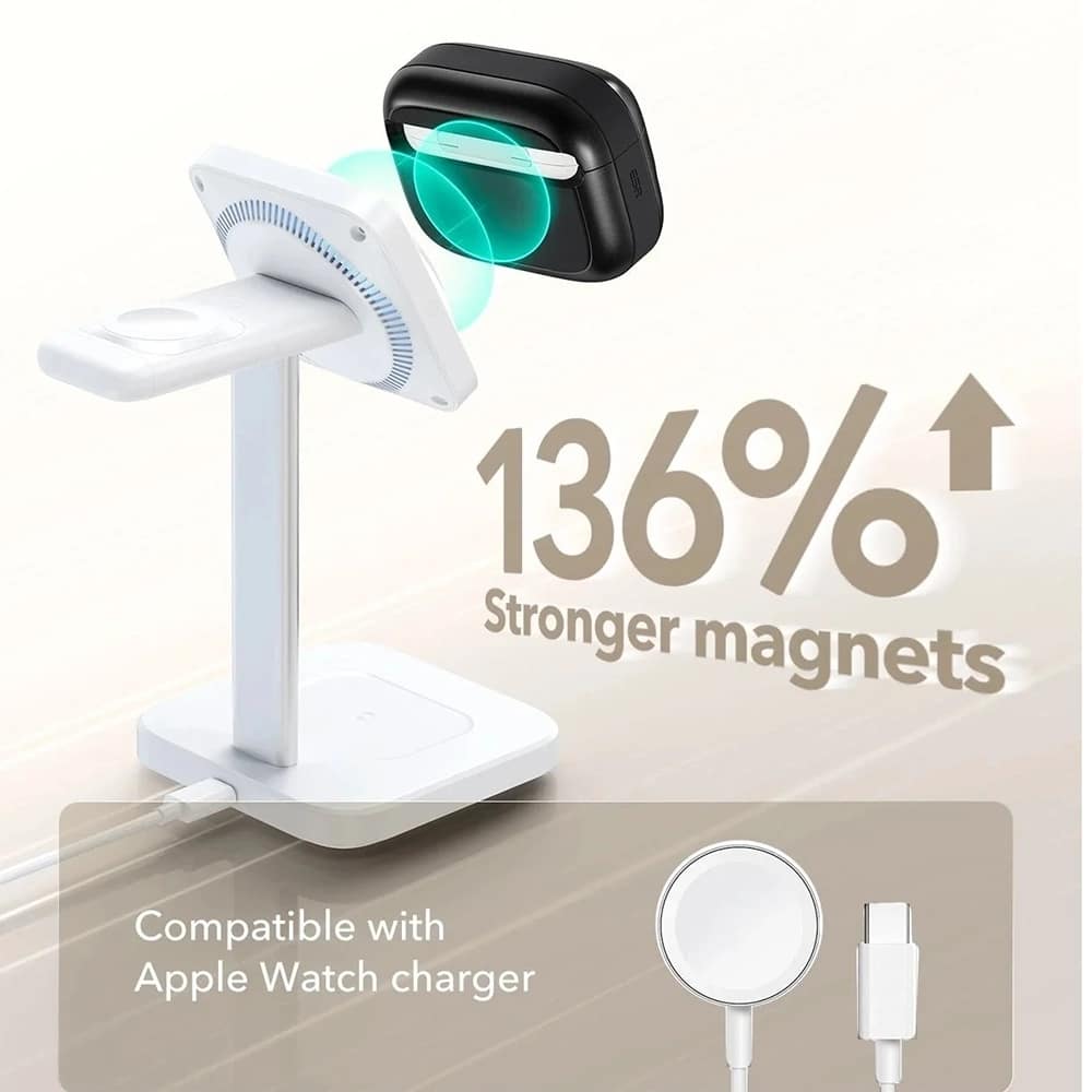 ESR - Pulse Magnetic Flicklock - Apple Airpods Pro 3 - White - Image 3