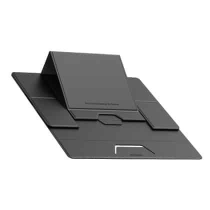Mcdodo - Magnetic Foldable Stand Napa Series (fs-8020) - For Laptop/tablet, 3 Adjustable Angles, 11-16"/7-11" - Black