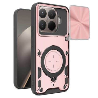 Techsuit CamGuard Pro - θήκη για Xiaomi 15T Pro - Ροζ
