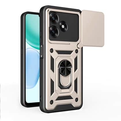 Techsuit CamShield Series - θήκη για Honor X5c Plus - Χρυσό