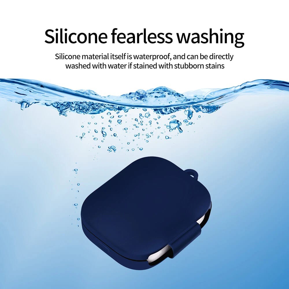Techsuit - Silicone Case - For Xiaomi Redmi Buds 5, Smooth Ultrathin Material - Black - Image 4