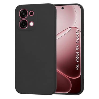 Techsuit SoftFlex - θήκη για Oppo A6 Pro 4G - Μαύρο