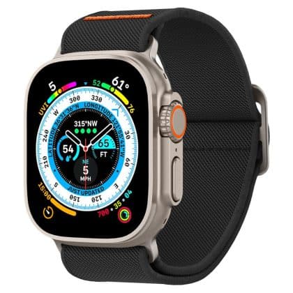 Spigen Fit Lite Ultra - θήκη για Apple Watch 1 / 2 3 4 5 6 7 8 9 10 SE (2022) Ultra - Μαύρο
