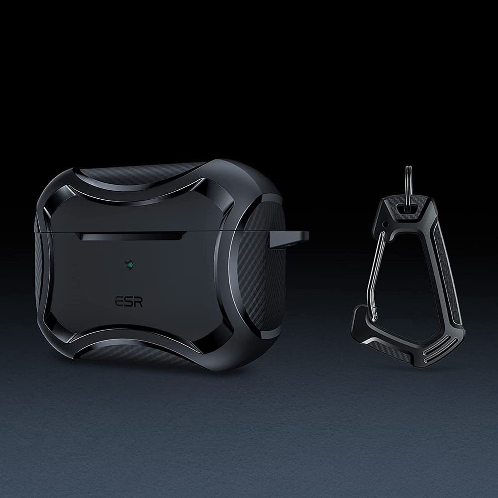ESR CYBER ARMOR HALOLOCK MAGSAFE Apple AIRPODS PRO 1 / 2 Μαύρο - Image 2