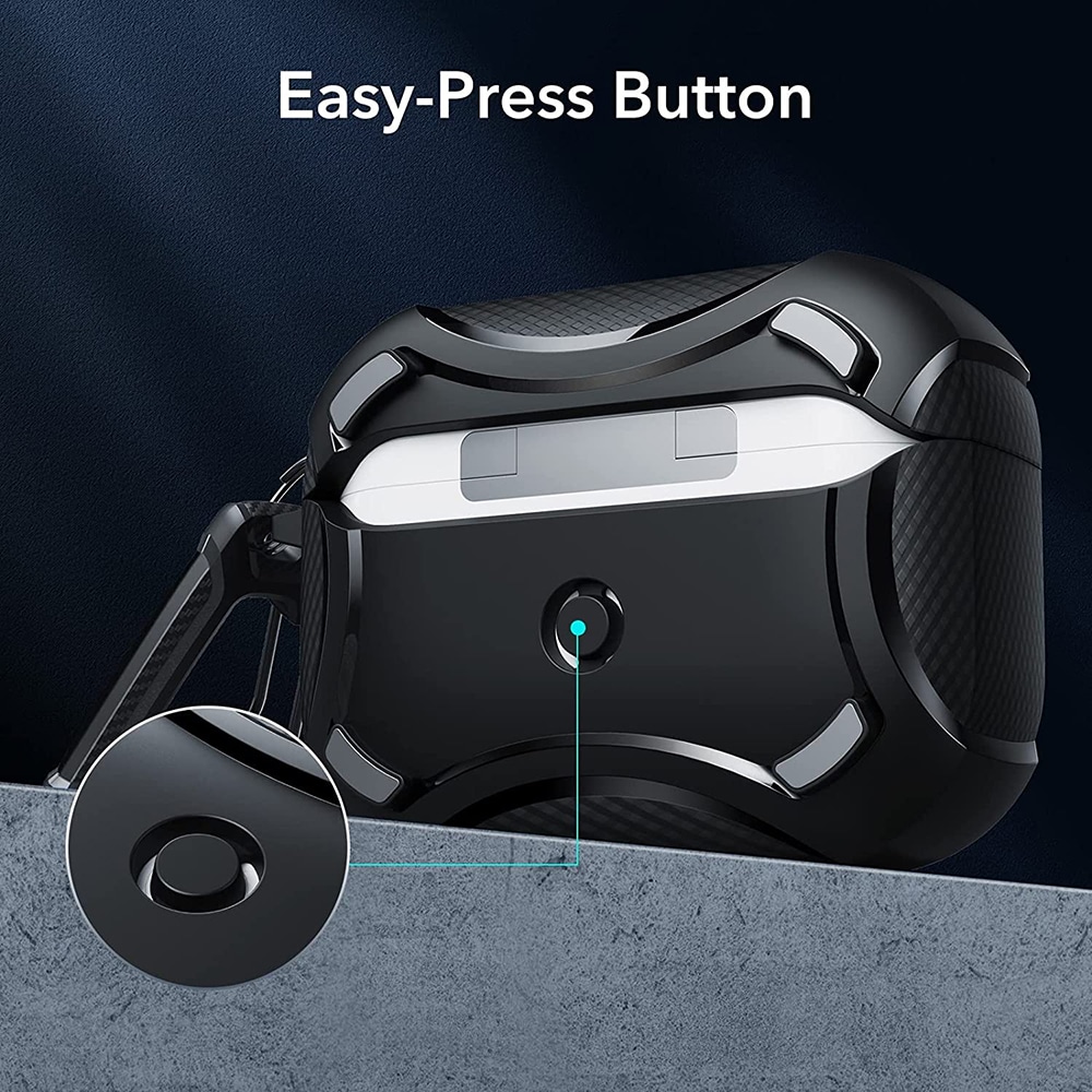 ESR CYBER ARMOR HALOLOCK MAGSAFE Apple AIRPODS PRO 1 / 2 Μαύρο - Image 7