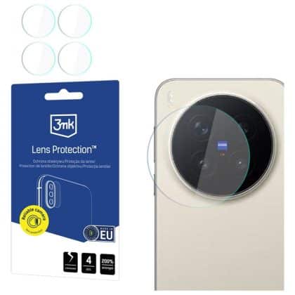 Protection for the camera lens 3MK Lens Protection for Vivo X300 Pro 4 pcs