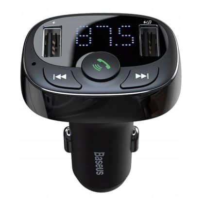 Bluetooth transmitter / car charger Baseus S-09A (Overseas Edition) - Μαύρο