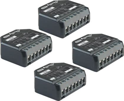 Σετ 4 Ελεγκτών Zigbee/matter Shelly 2pm Gen4