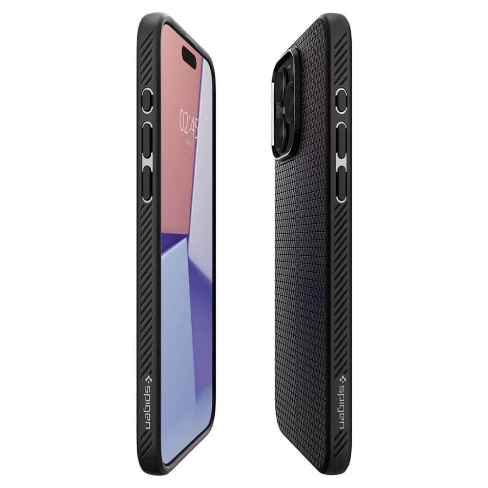 Spigen Liquid Air - θήκη για Apple iPhone 15 Pro - Μαύρο - Image 5