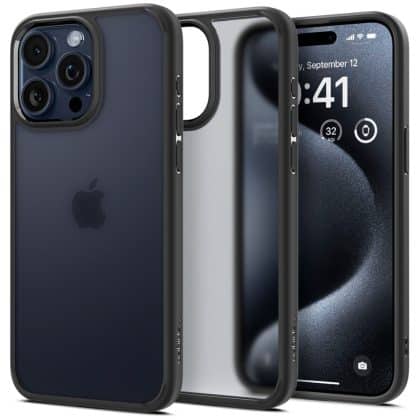 Spigen Ultra Hybrid - θήκη για Apple iPhone 15 Pro - Μαύρο