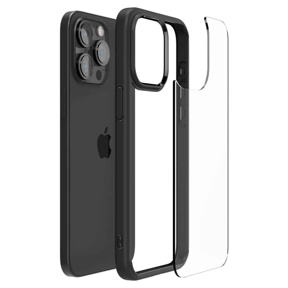Spigen Ultra Hybrid - θήκη για Apple iPhone 15 Pro Max - Μαύρο - Image 4