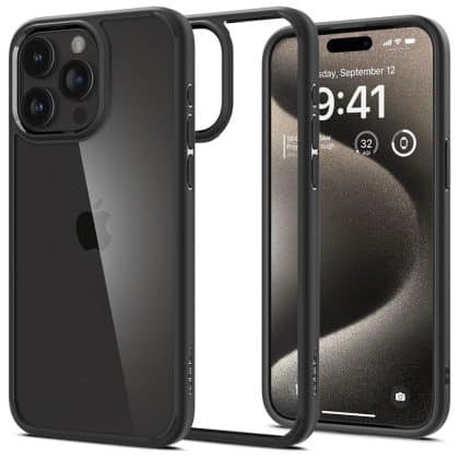 Spigen Ultra Hybrid - θήκη για Apple iPhone 15 Pro Max - Μαύρο
