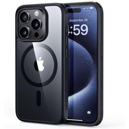 ESR Classic Hybrid HaloLock - θήκη για Apple iPhone 15 Pro Max - Διάφανο