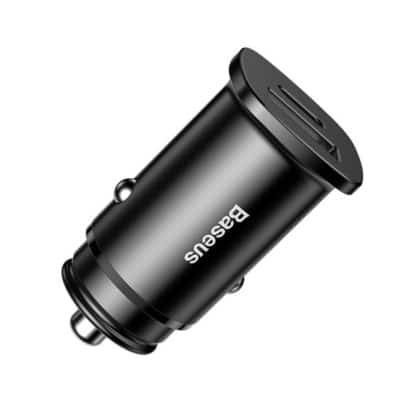 Baseus Square Car Charger PPS QC4.0 / PD3.0 5A 30W (Black)