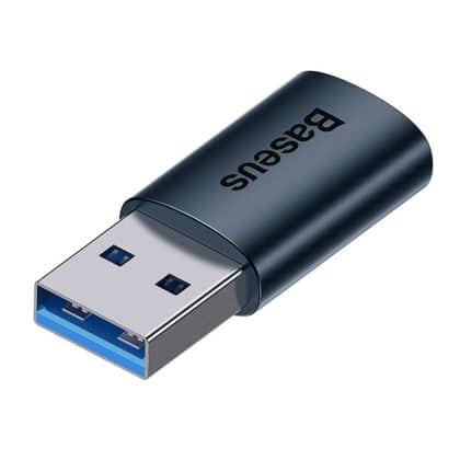 Baseus Ingenuity Series Mini USB 3.1 OTG to USB Type C adapter Μπλέ (ZJJQ000103)