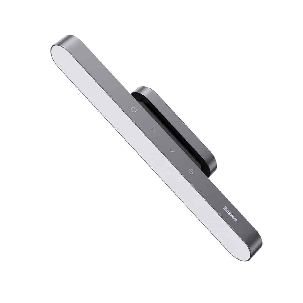 Baseus Magnetic LED Bedside Lamp Under Cabinet Lamp for Home Kitchen Room Gray (DGXC-C0G) - Image 2